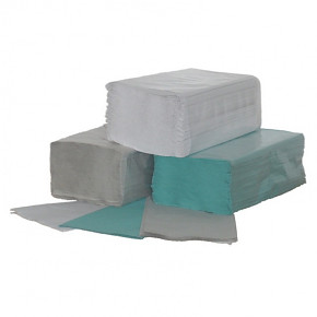 Papírové ručníky šedé (ZZ), 250ks